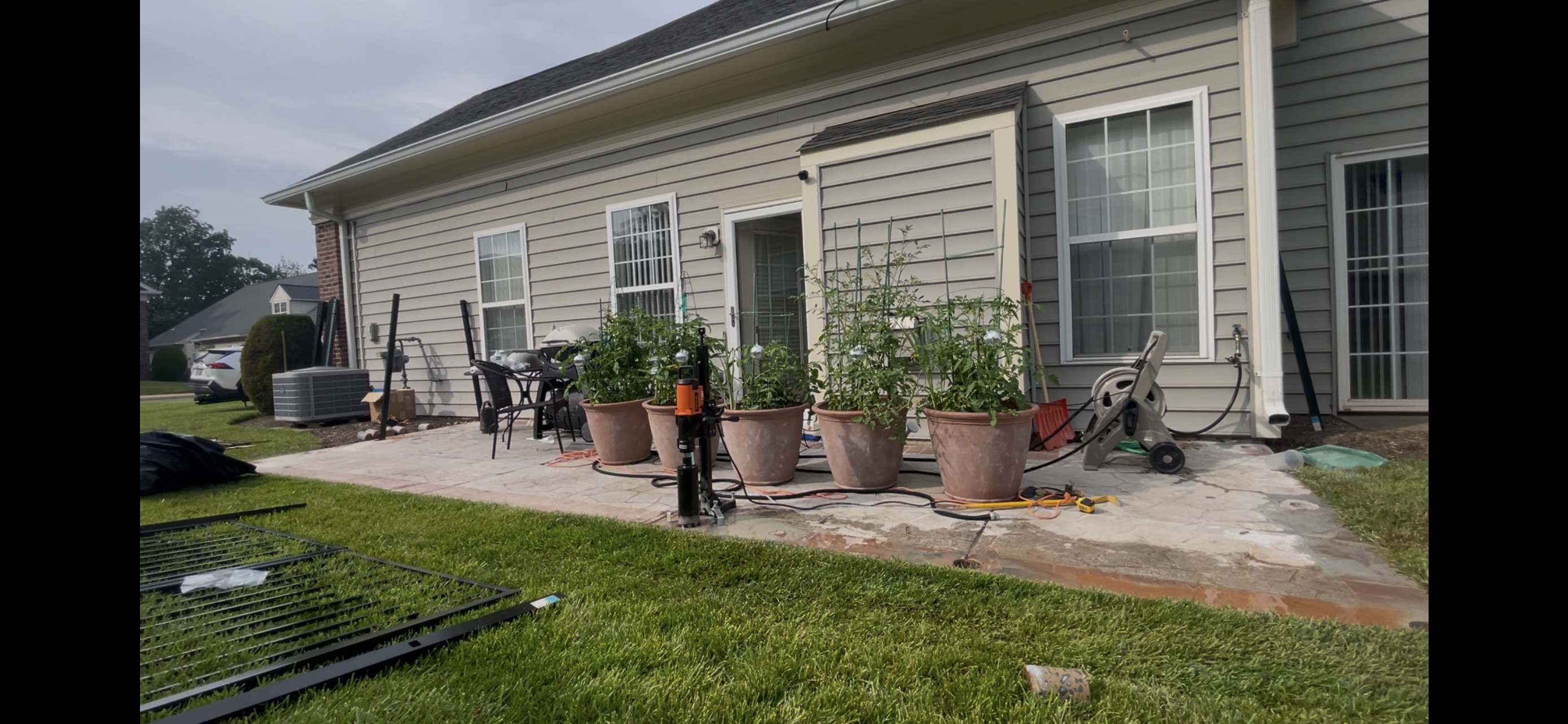 Manassas Fence Before